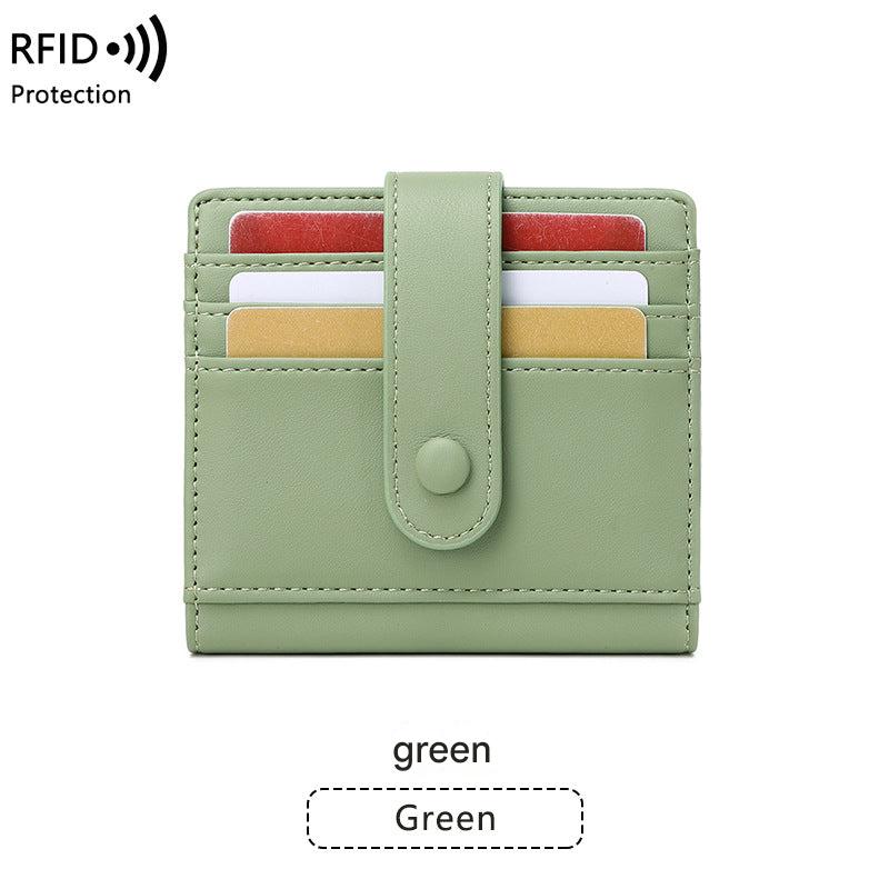 water-resistant wallet in black