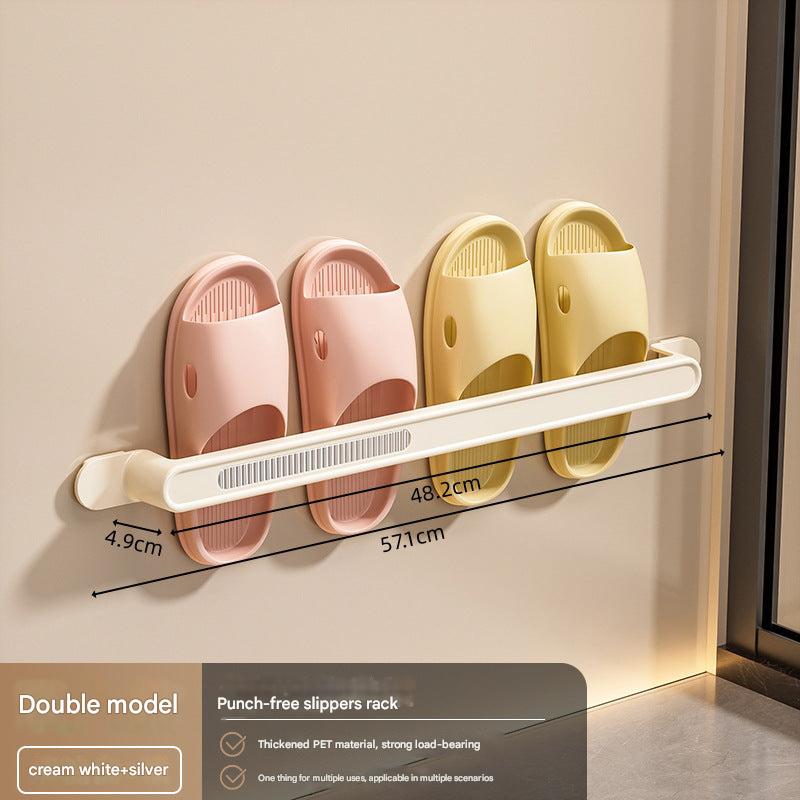 Sleek plastic bathroom accessory