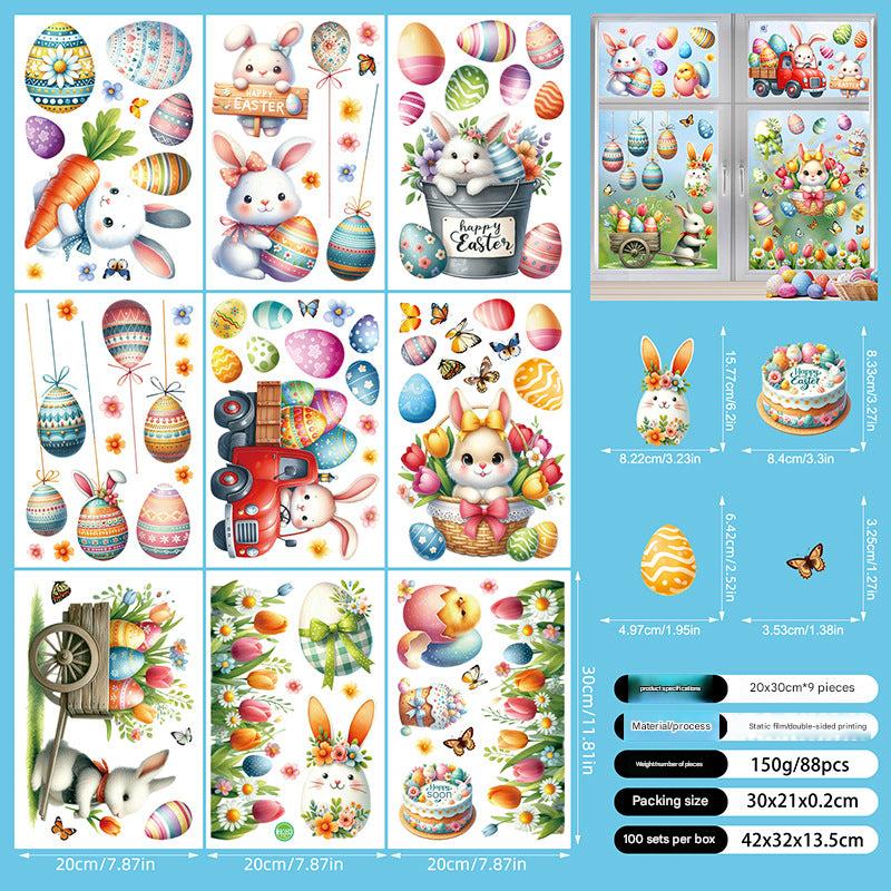 Easter Bunny Window Cling 9