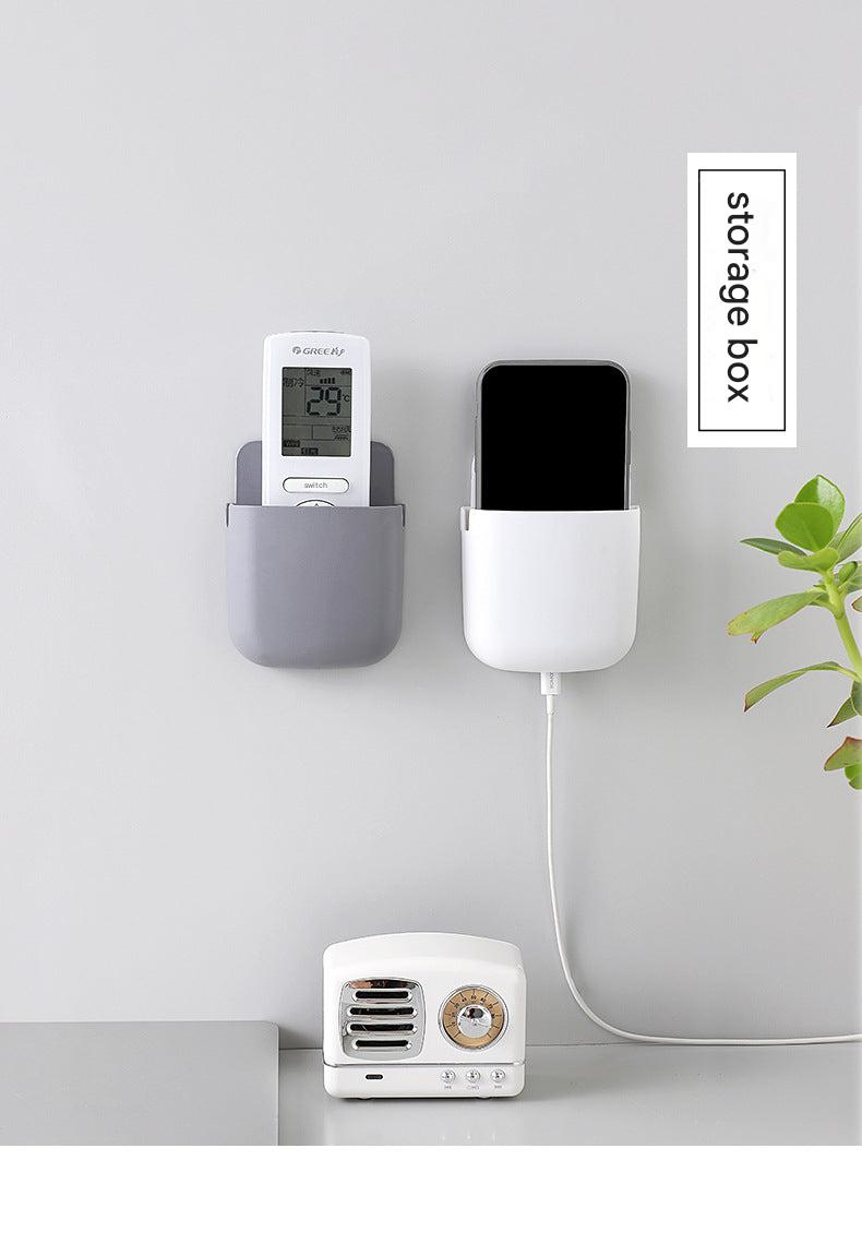 Smart Wall-Mounted Remote Control Holder in various colors