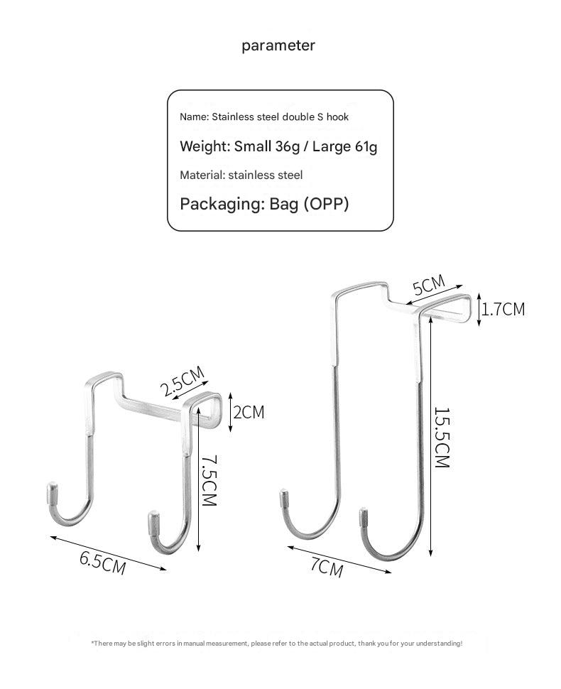 easy install stainless steel hook image 8