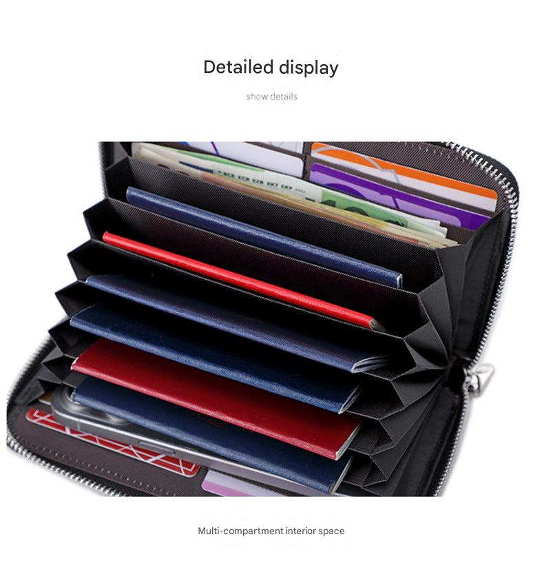 Premium RFID Leather Passport Holder Image 1