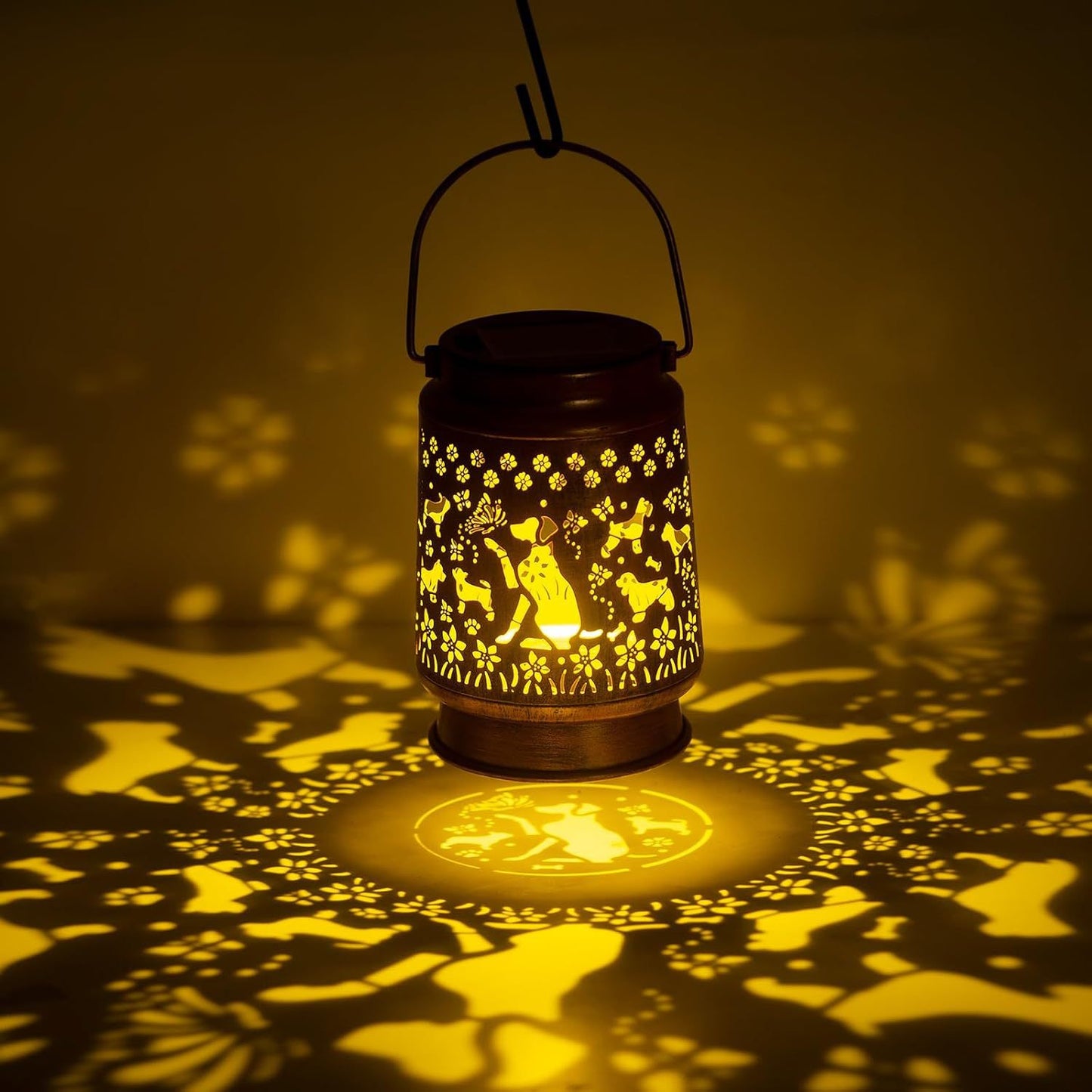 Elegant solar lantern design 8
