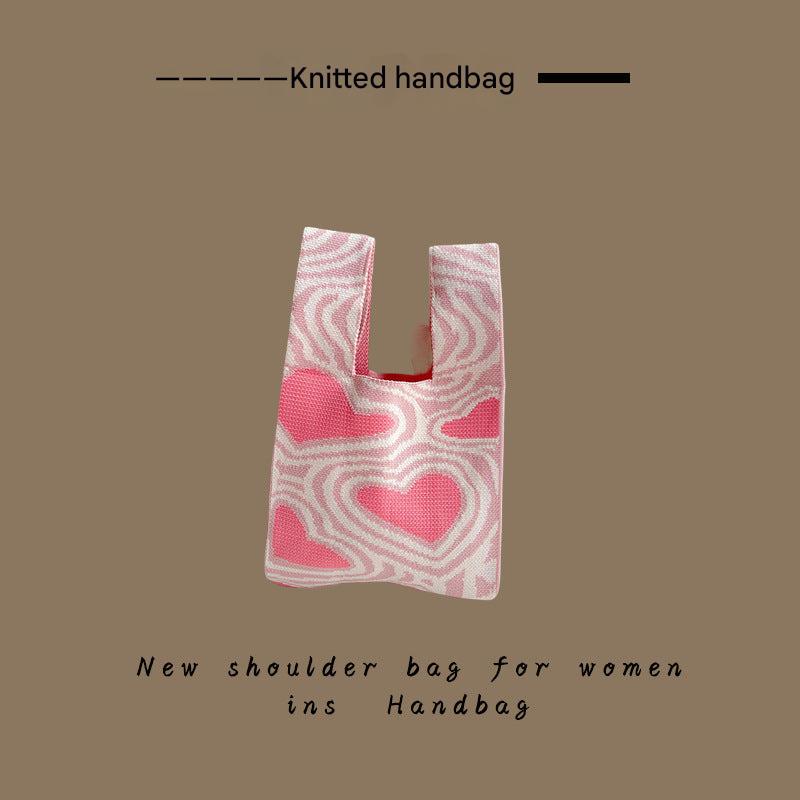 Knitted Tote Bag Color Variants