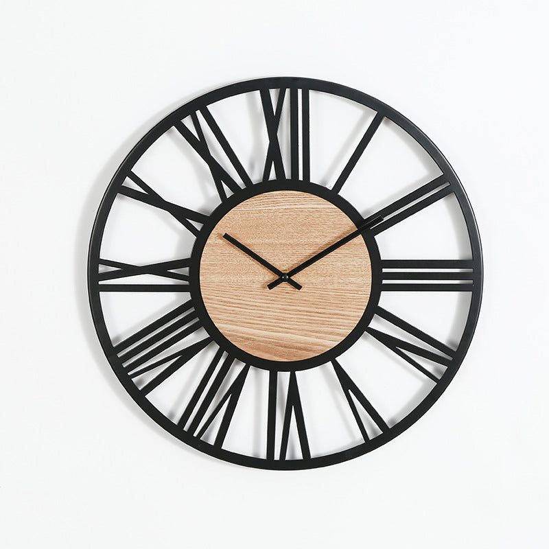 Nordic Iron Wall Clock image 1