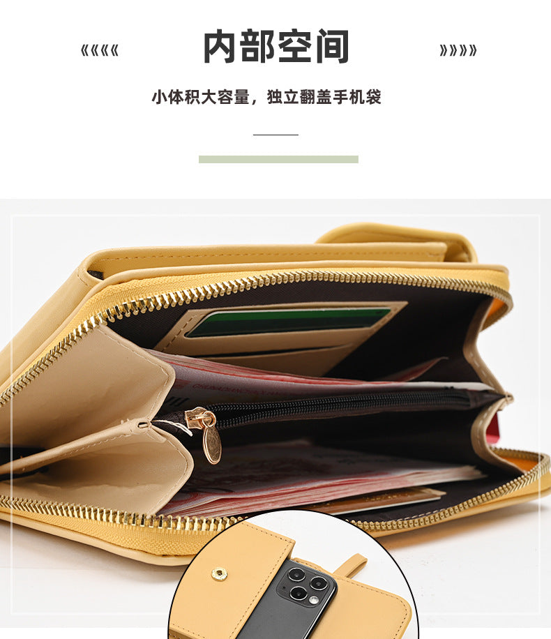Stylish women's crossbody bag in PU leather