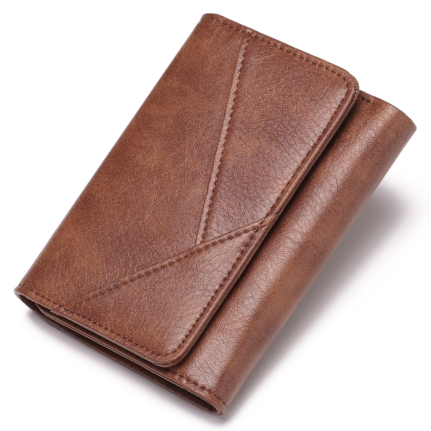 trendy mint green RFID wallet