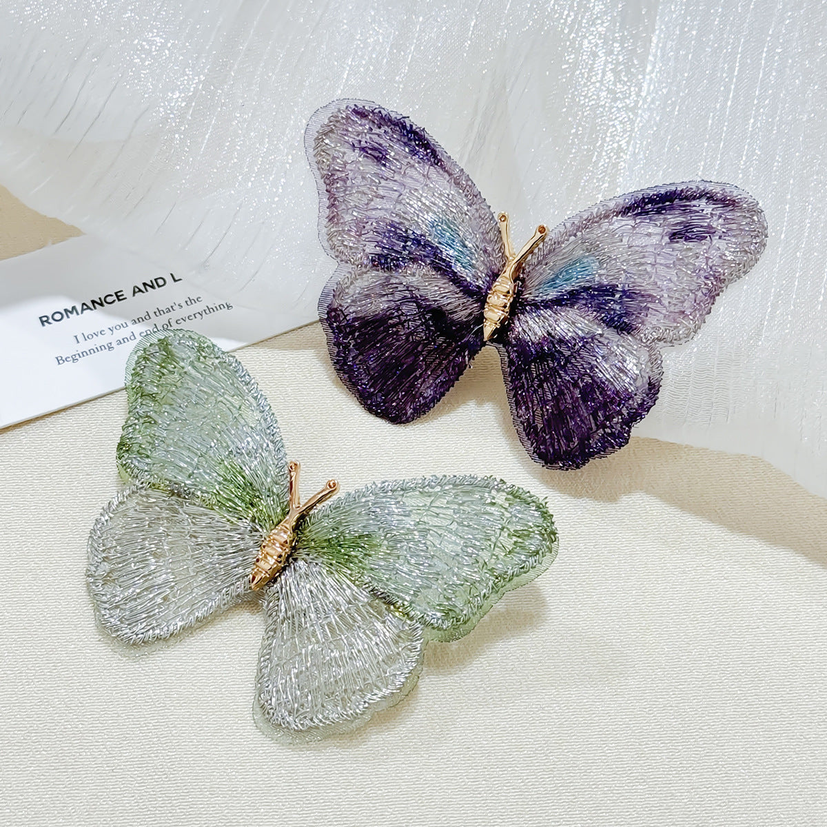 High-quality alloy brooch for women