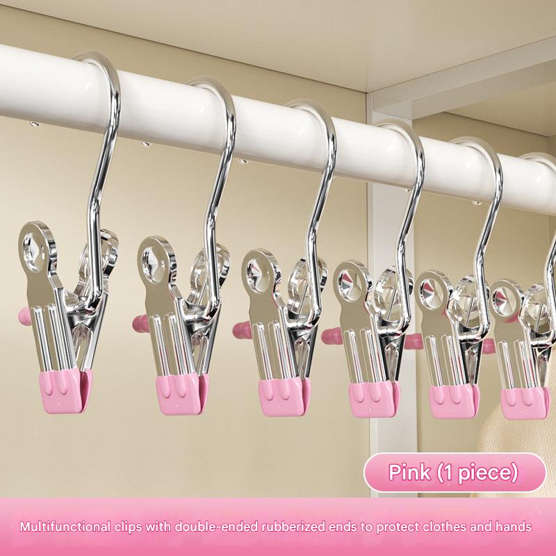 Stylish stainless steel clip for home