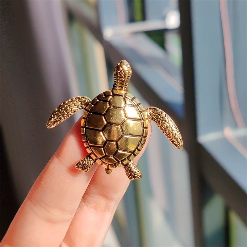 High-Quality Alloy Sea Turtle Pin