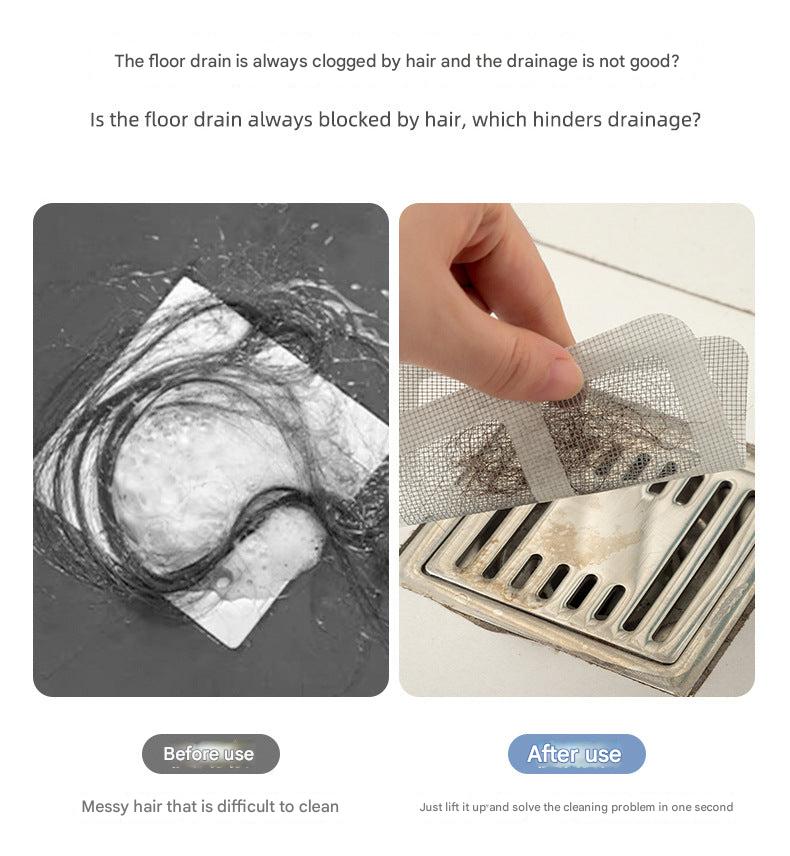 Disposable drain filter mat for kitchen