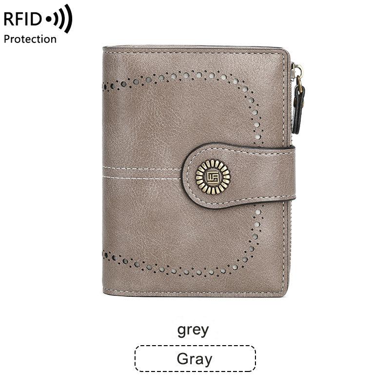 durable PU leather women's wallet