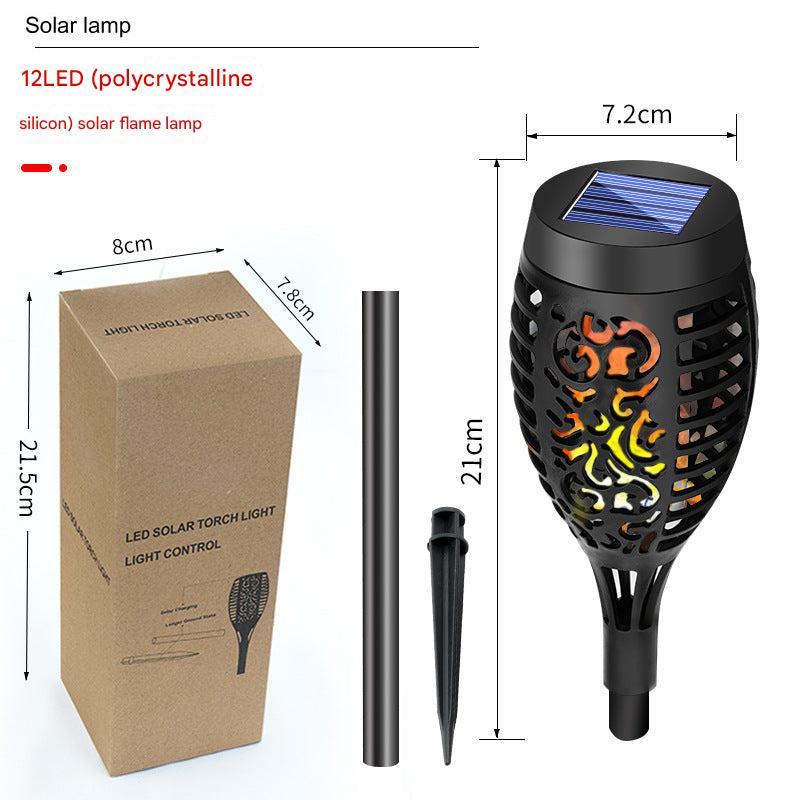 Durable stake lamp for garden decoration