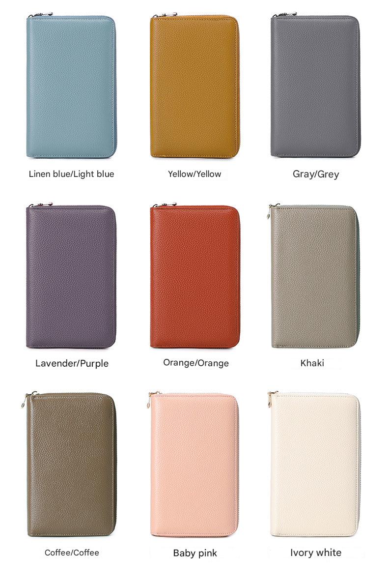 Premium RFID Leather Passport Holder Image 4