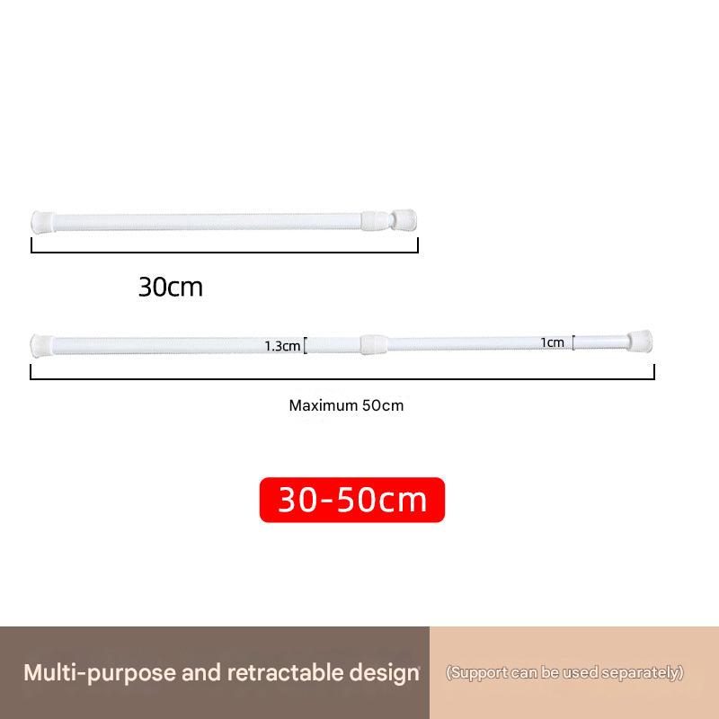Multiple angles of no-drill curtain hooks image 7