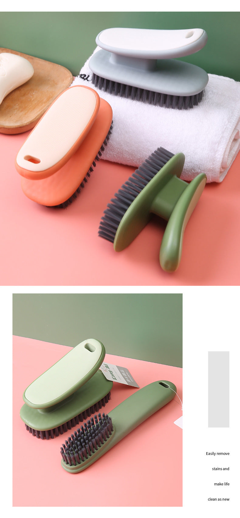 Shoe cleaning brush image 2