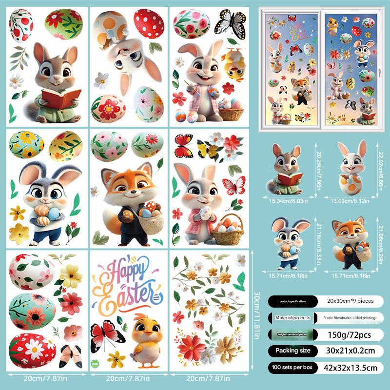 Easter Bunny Window Cling 8