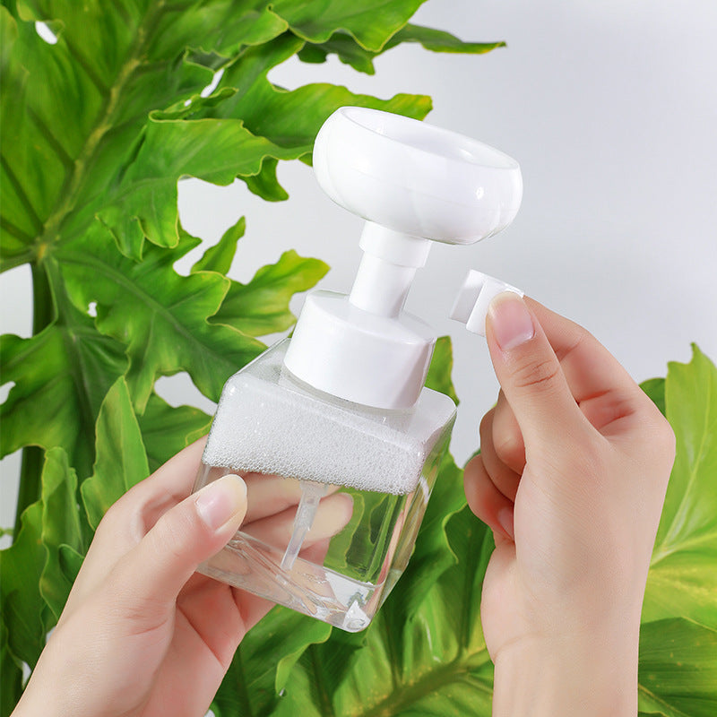 Bathroom Foam Bottle with Press Pump Image 8