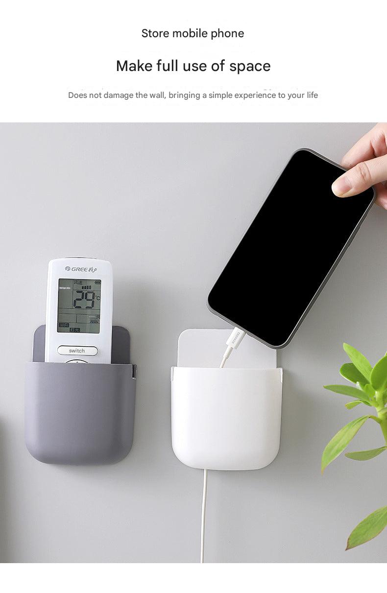 Smart Wall-Mounted Remote Control Holder in various colors