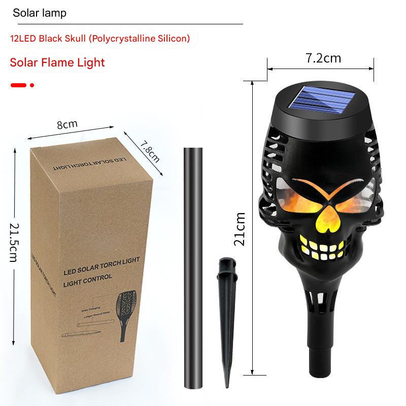 Rechargeable solar light for patio and garden