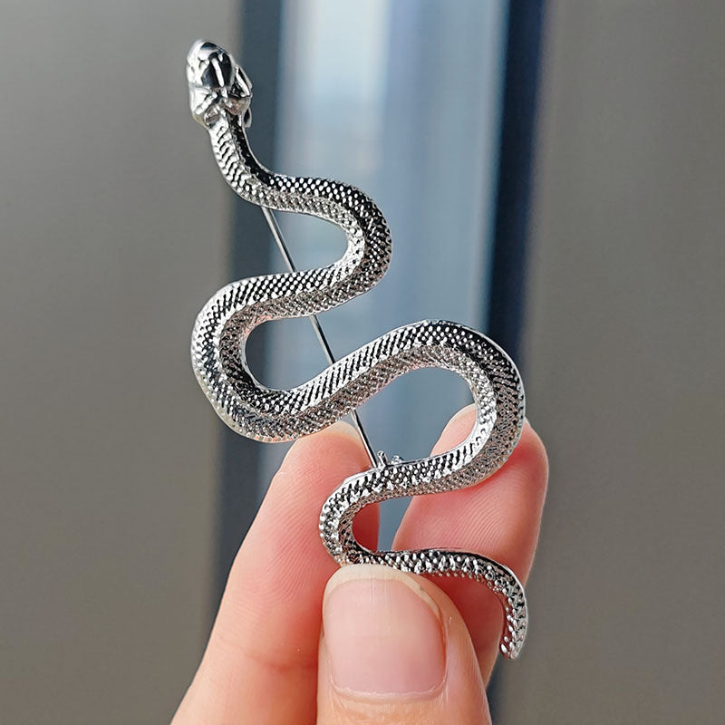 Stylish snake brooch image 8