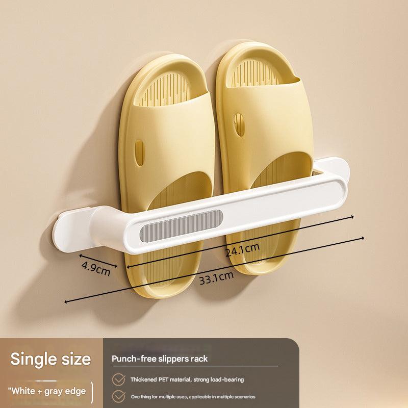 Space-saving wall rack design