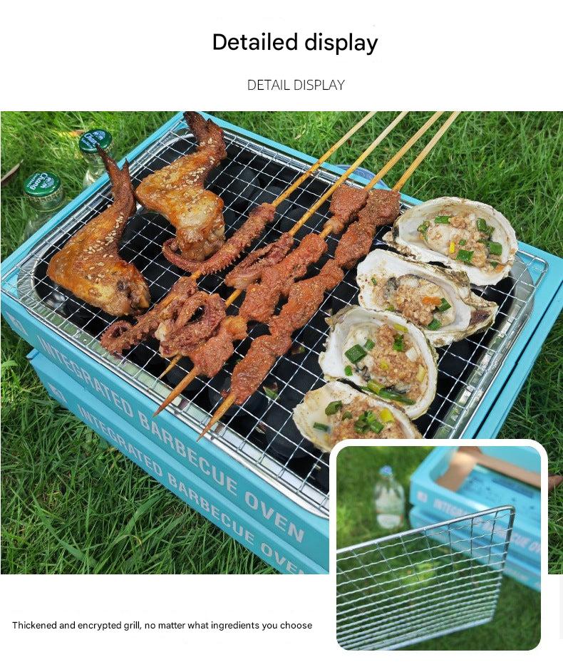 Outdoor grill setup image 3