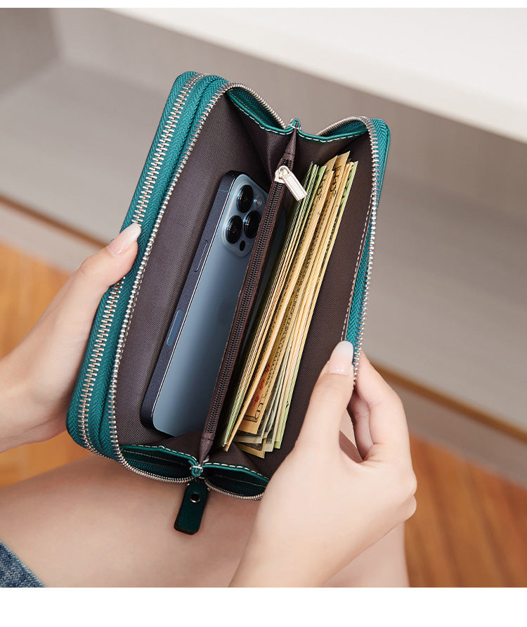 Colorful options of RFID wallet