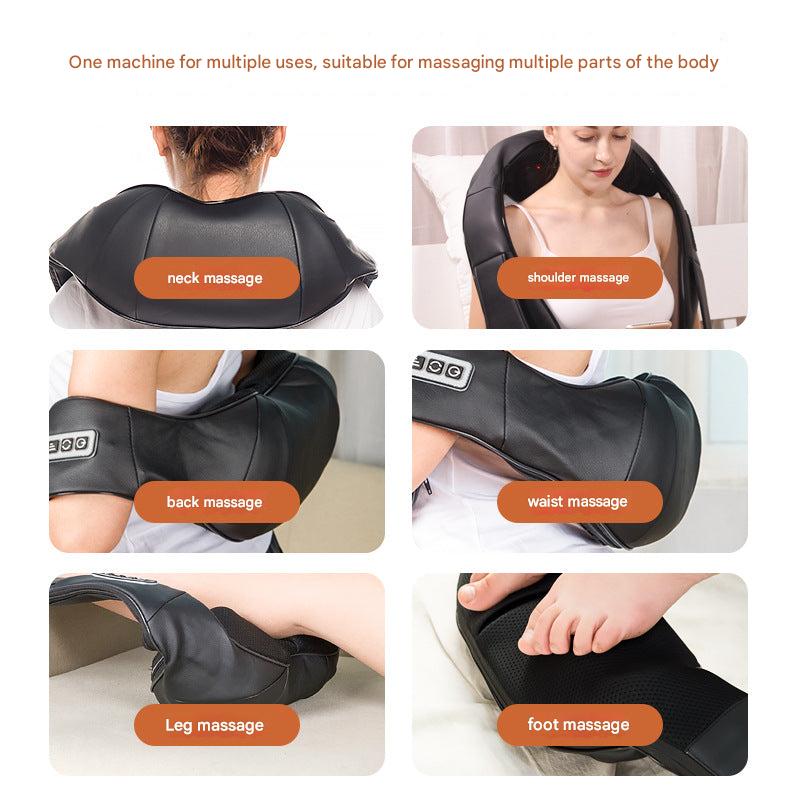Electric Neck Massager with Heat Feature
