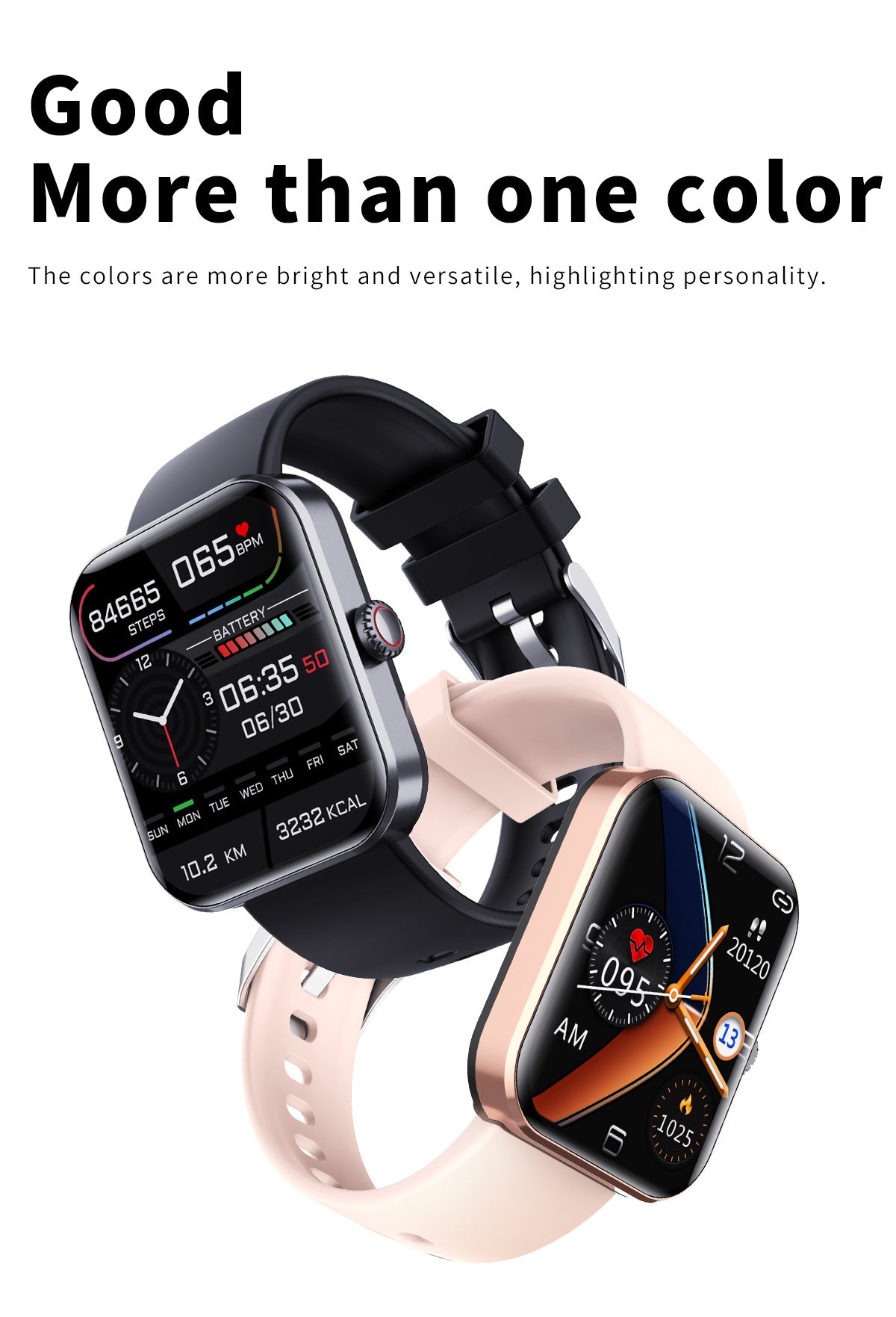 F57L Smartwatch side view