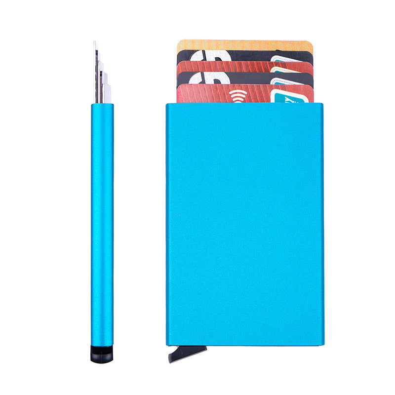 RFID card holder with cards inside