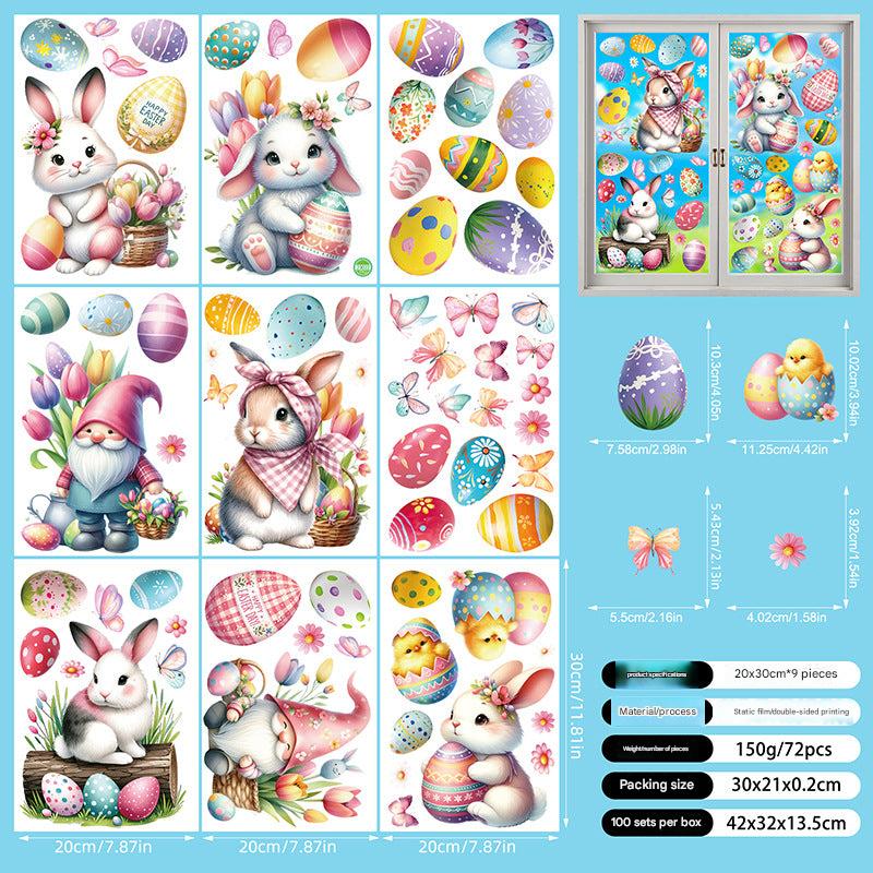 Easter Bunny Window Cling 10