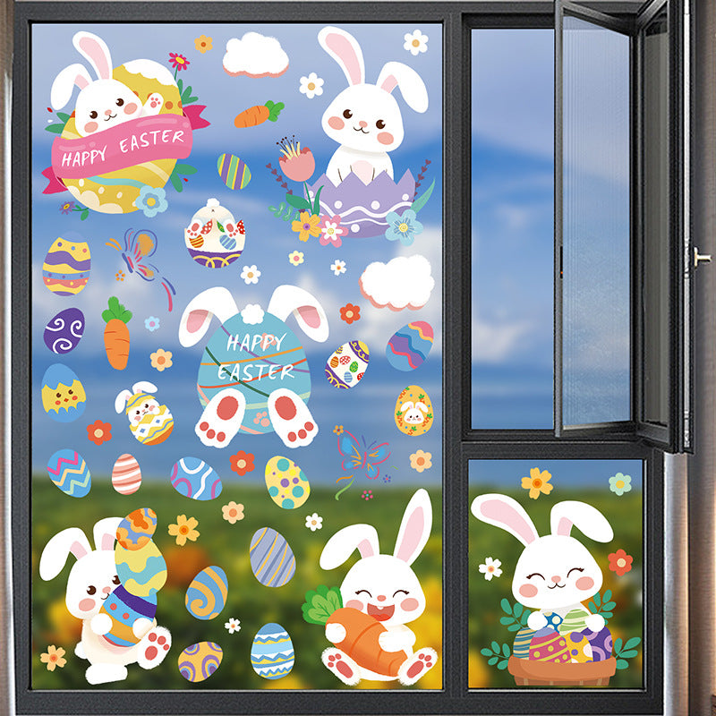 Easter Bunny window sticker design 6