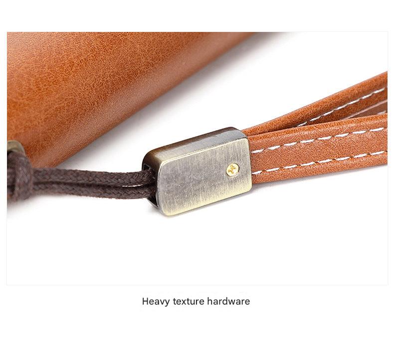 RFID women's wallet in brown color