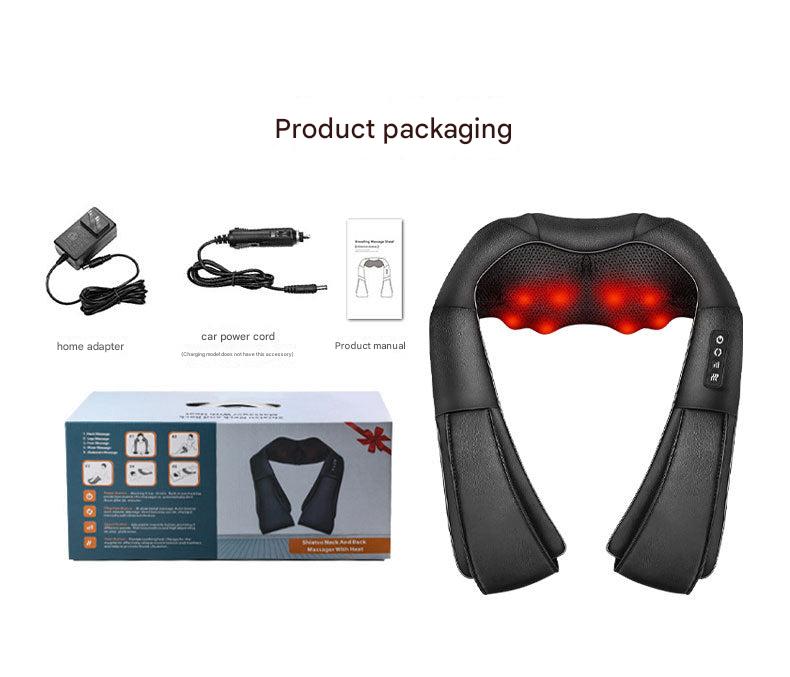 Electric Neck Massager with Heat Feature
