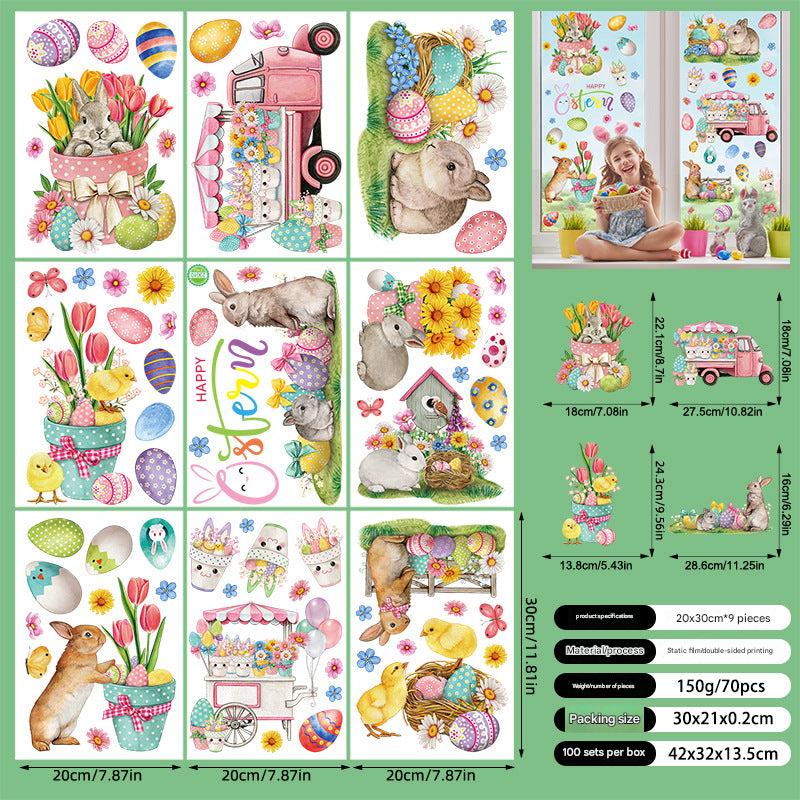 Easter Bunny Window Cling 3