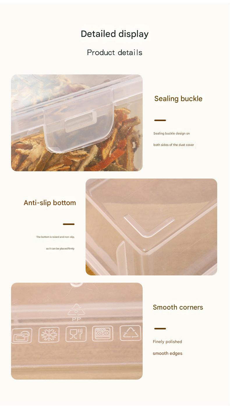 Spice storage container with dried chili