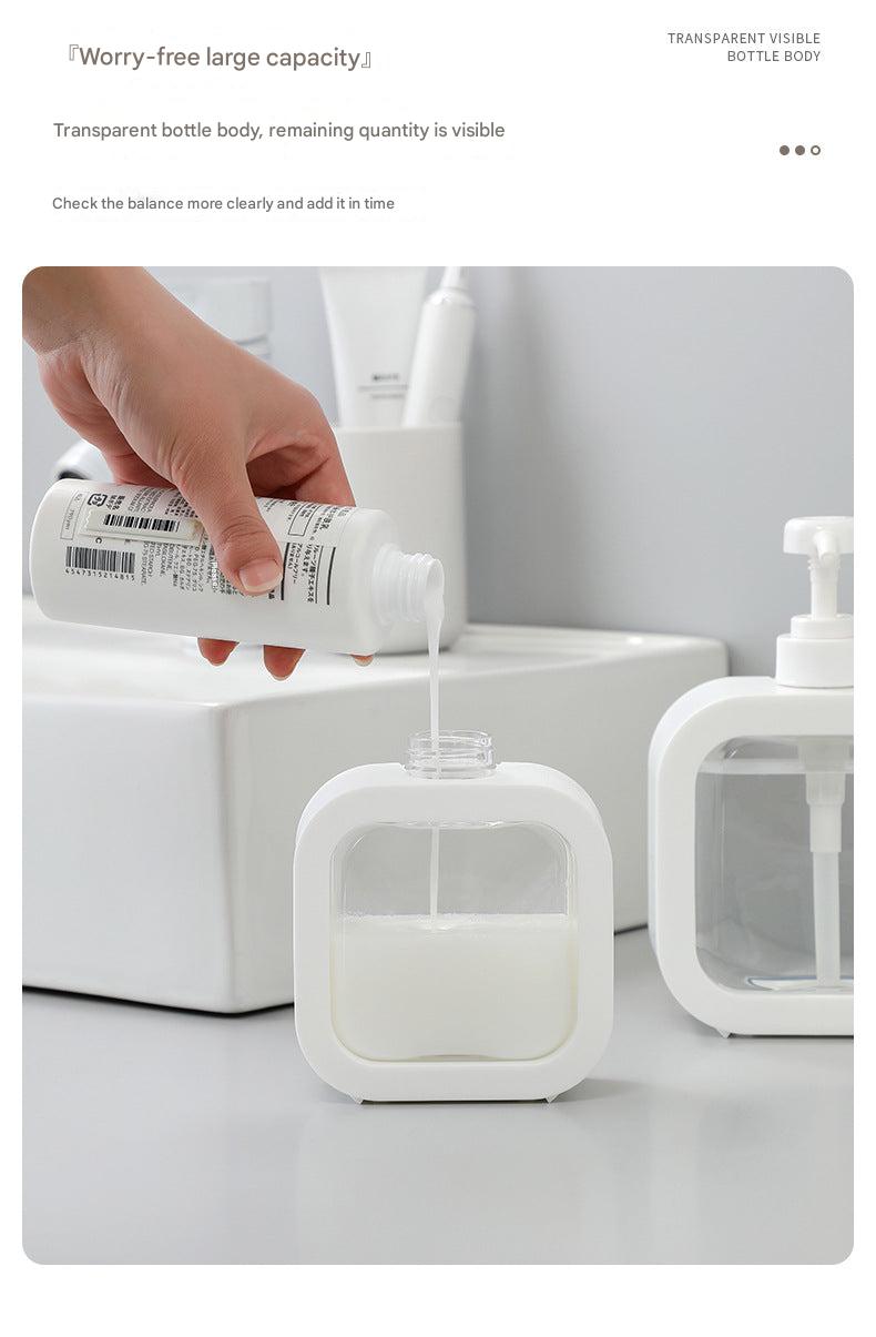 Travel-friendly liquid soap pump