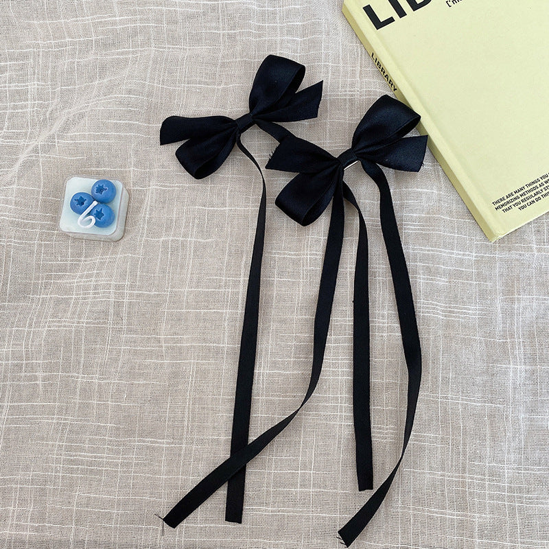 Pink bow hair clip for ballet fans