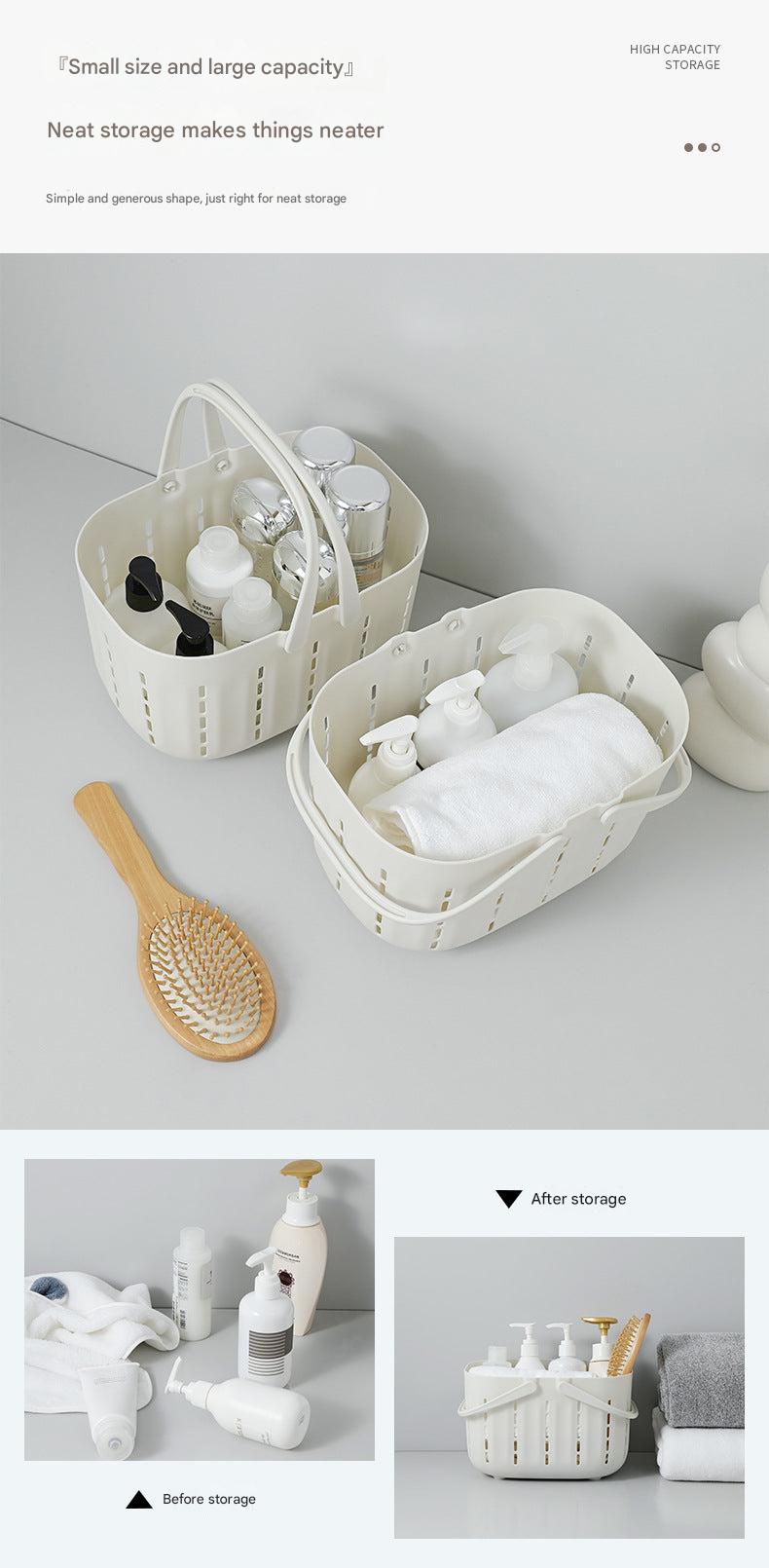 modern design shower basket for efficient organization