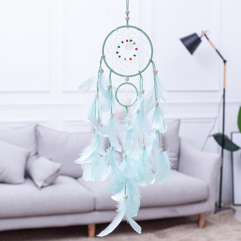 Wind Chime shown hanging in a bright sunny room