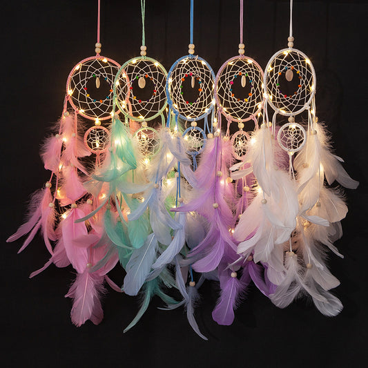 Close-up of Dream Catcher details and craftsmanship