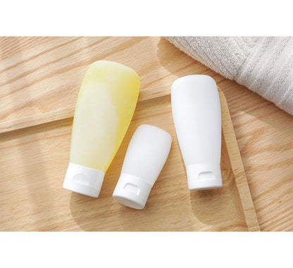 Portable travel bottle for shampoo