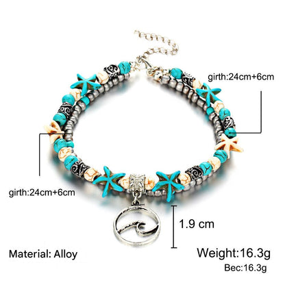 stylish unisex anklet for summer