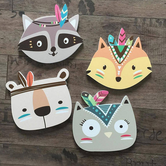 Durable fox wall decoration