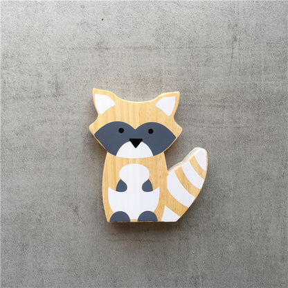 Nordic style wooden fox figurine image 1