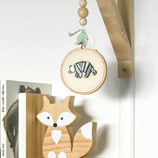 Playful wooden fox accessorie image 6
