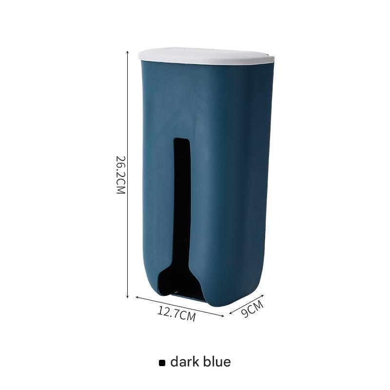Stylish waste bag dispenser in living room