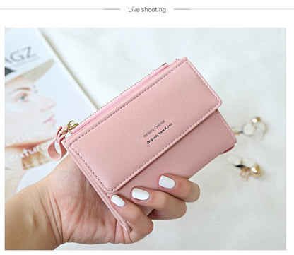 Chic RFID wallet with multiple card slots