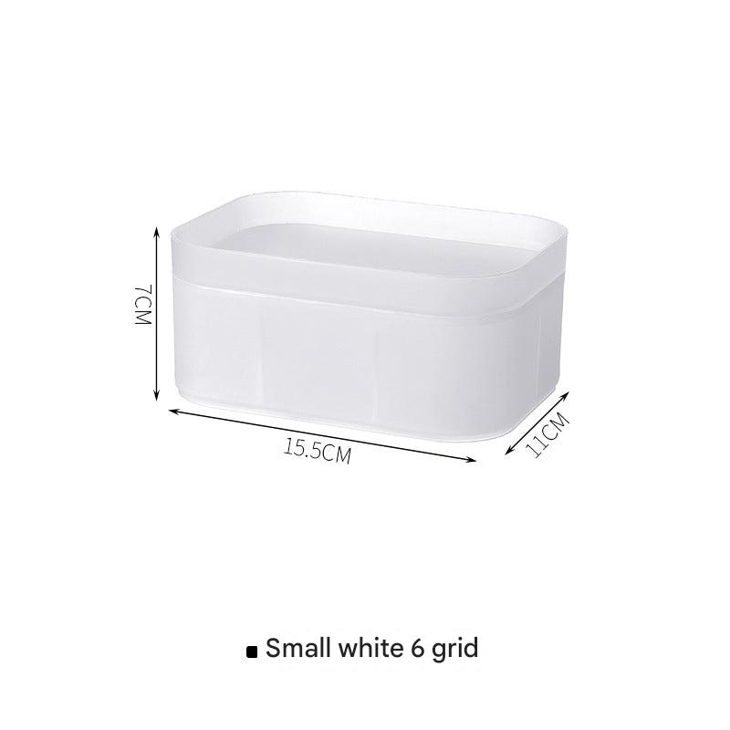 stackable plastic organizer box image 4
